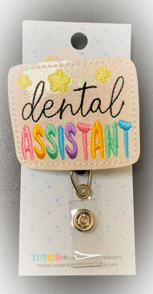Dental Assistant Starry Badge Pal - Moonlight Boutique