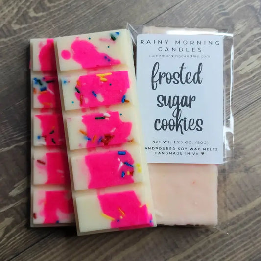 Frosted Sugar Cookie Snap Bar Wax Melts - Moonlight Boutique