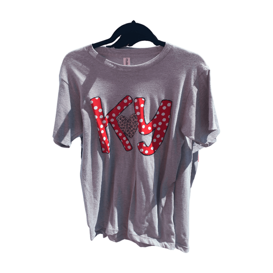 KY Polka Dots Graphic Tee - Moonlight Boutique