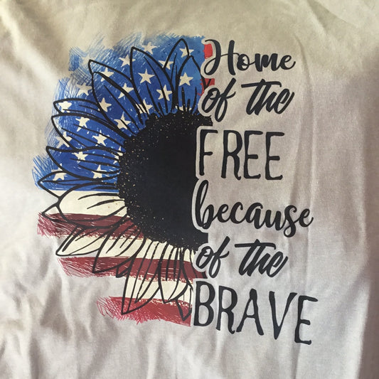 Home of the free graphic T-Shirt - Moonlight Boutique