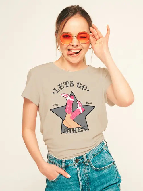 Lets Go Girls Graphic T-Shirt