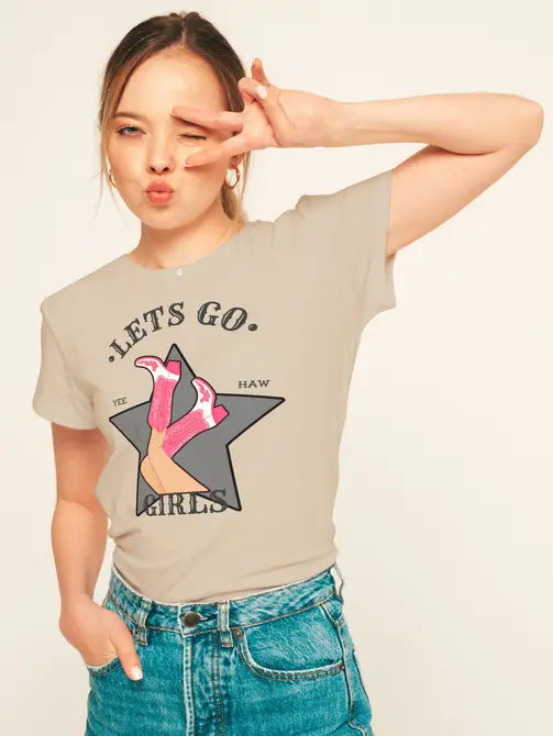 Lets Go Girls Graphic T-Shirt