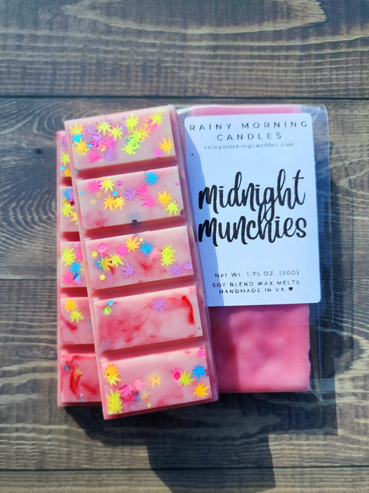 Midnight Munchies Snap Bar Wax Melts - Moonlight Boutique
